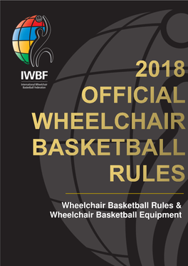 IWBF 2018 Official Wheelchair Basketball Rules