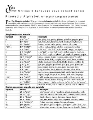Writing & Language Development Center Phonetic Alphabet for English Language Learners Pin, Play, Top, Pretty, Poppy, Possibl