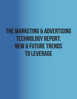The Marketing & Advertising Technology Report