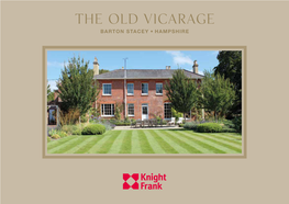 The Old Vicarage BARTON STACEY HAMPSHIRE