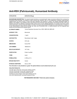Humanized Antibody