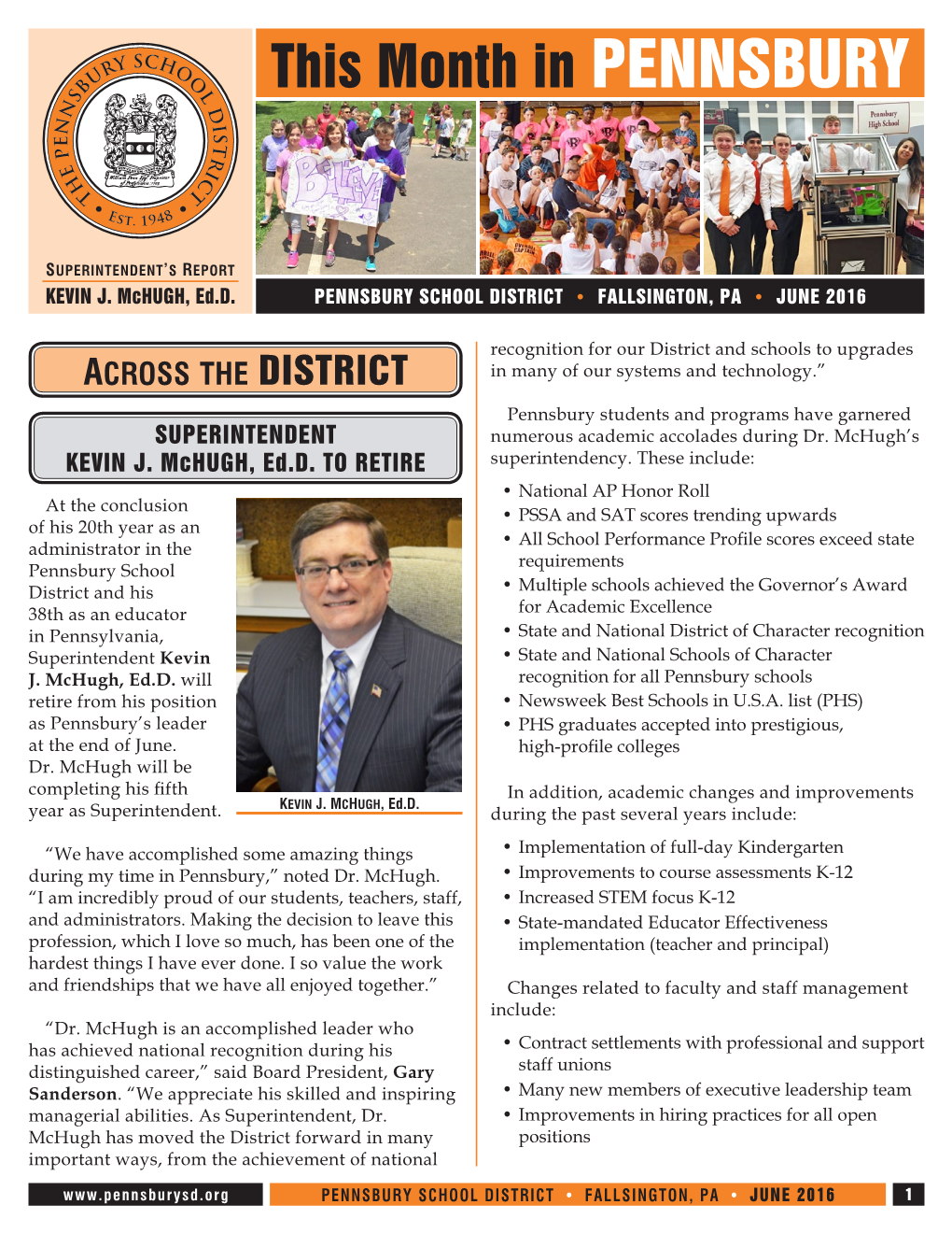 Superintendent's Report 6 16 (Pdf)