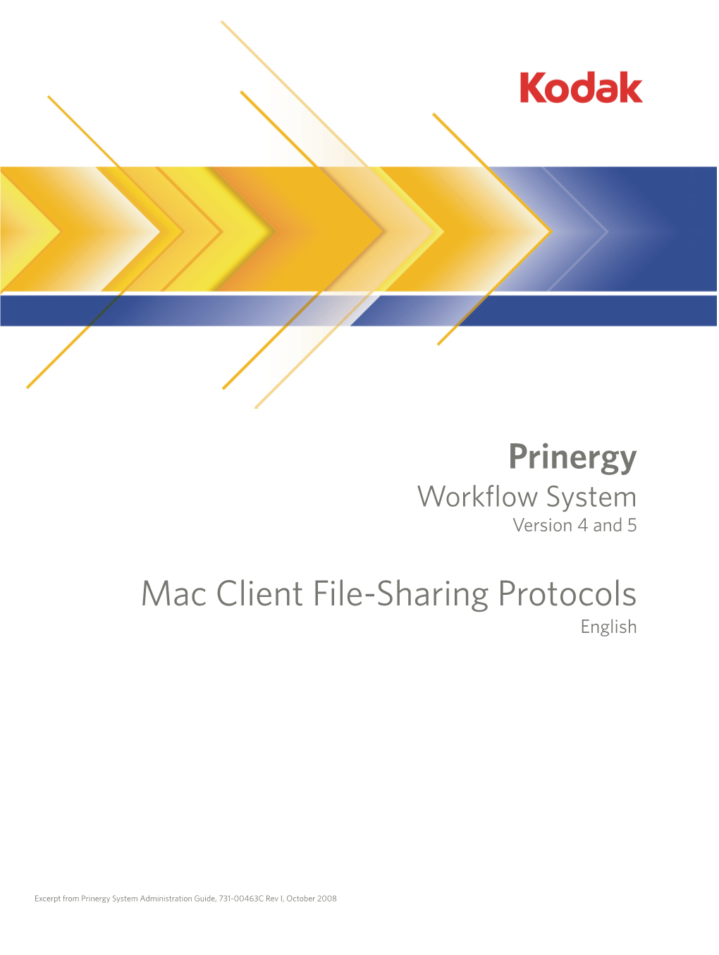 Prinergy Mac Client File-Sharing Protocols