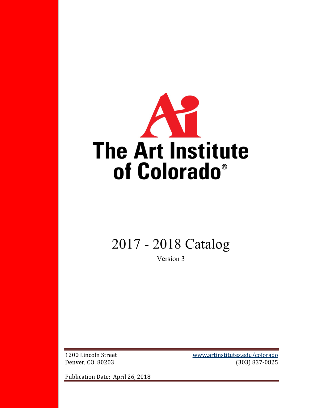 2018 Catalog Version 3