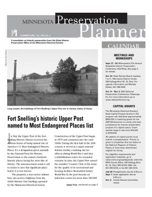 Fort Snelling's Historic Upper Post