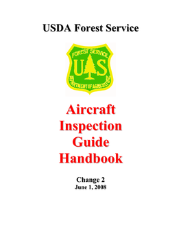 Aircraft Inspection Guide Handbook