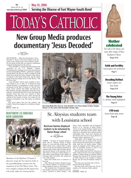 New Group Media Produces Documentary 'Jesus Decoded'