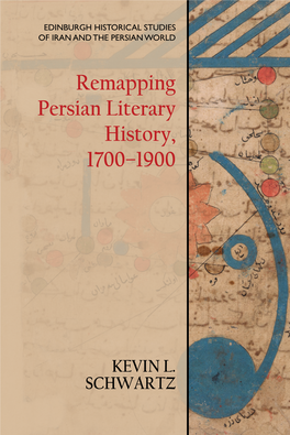 Remapping Persian Literary History, 1700–1900 Remapping Cupidatat Non Proident