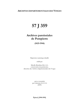Archives De La Paroisse De Pompierre.Pdf