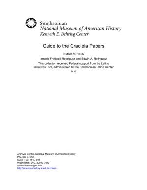 Guide to the Graciela Papers
