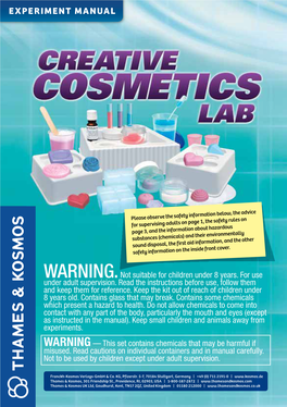 Creative Cosmetics, 2Nd Edition, English Illustrations: Ashley Greenleaf and Thames & Kosmos LLC