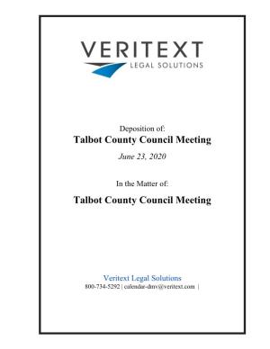 June 23, 2020 County Council Meeting.Pdf