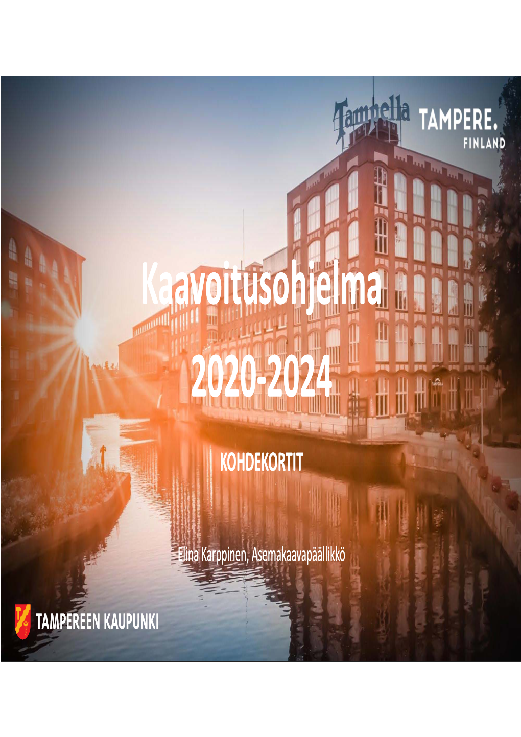 Kaavoitusohjelma 2020‐2024