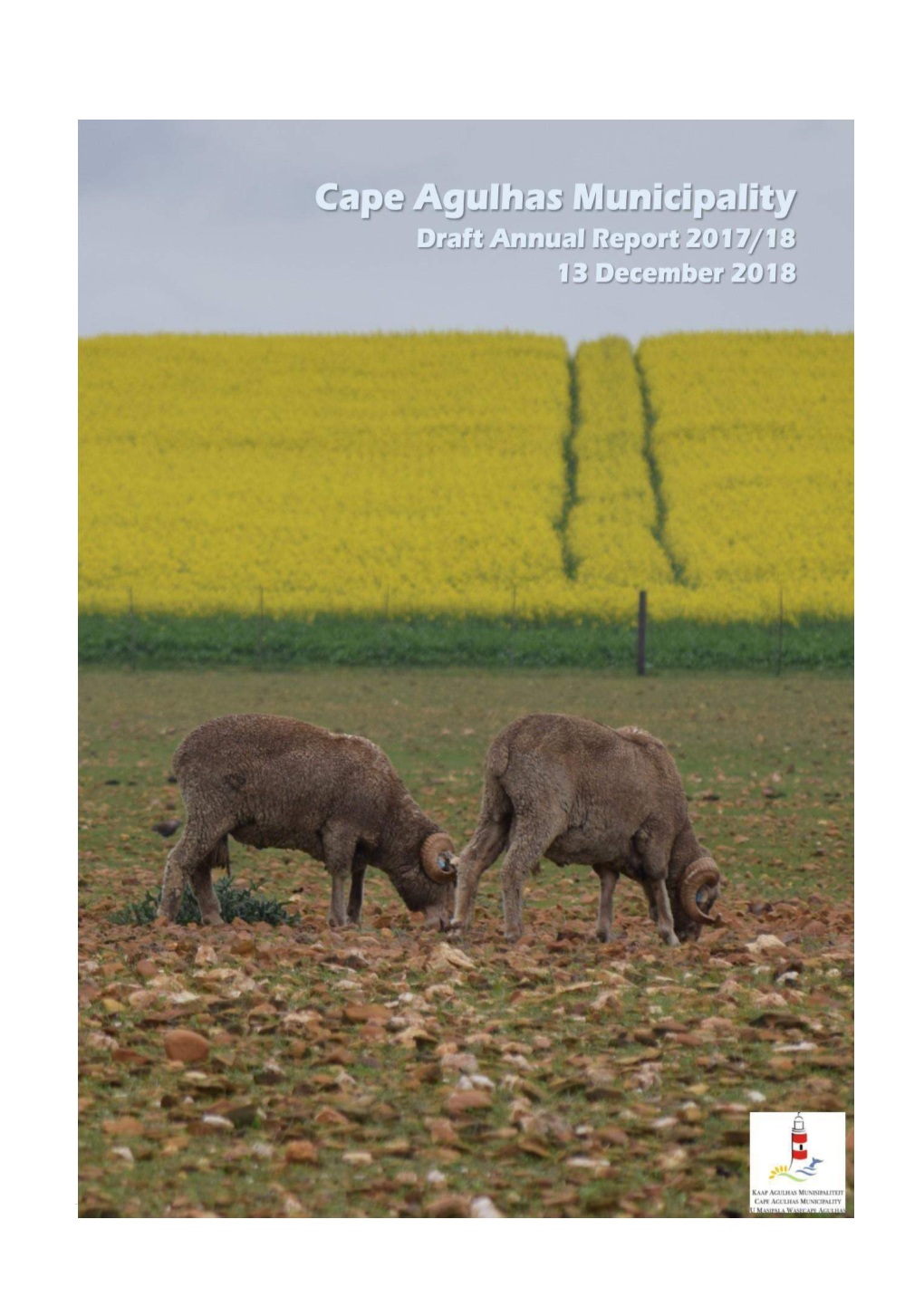 Cape Agulhas Municipality Draft Annual Report 2017/18 2
