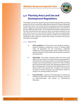 Whittier Boulevard Specific Plan