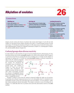 Alkylation of Enolates Clayden.Pdf