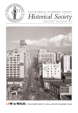 Law Walk Cover: LA Downtown Skyline Or Map, with Cameos of Walking Tour Locations a Legal Site-Seeing Tour of Downtown Los Angeles by Bob Wolfe*