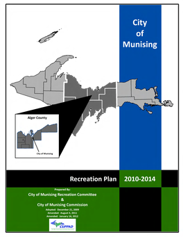 Munising Recreation Plan 2010-2014