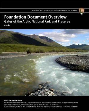 Foundation Document Overview, Gates of The