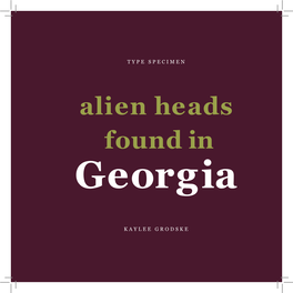 Georgia Alien Heads Found In