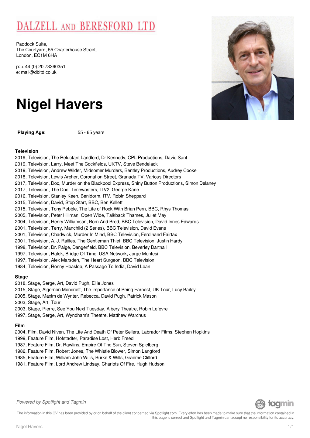 Nigel Havers