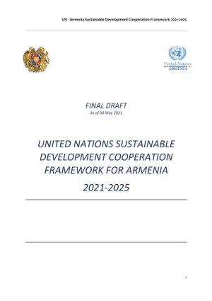 Cooperation Framework 2021-2025