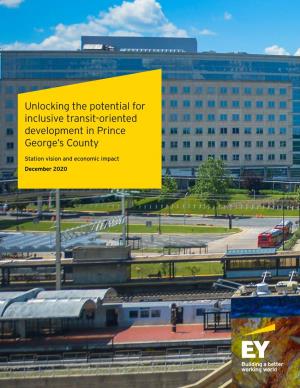 Unlocking the Potential for Inclusive Transit-Oriented Development in Prince George’S County