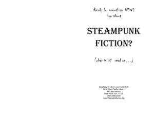 Steampunk Fiction?
