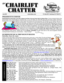 Chairlift Chatter November 2011