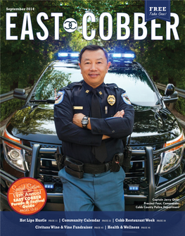 19Th Annual EAST COBBER Captain Jerry Quan Parade & Festival Precinct Four, Commander Guide Cobb County Police Department PAGES 12-21