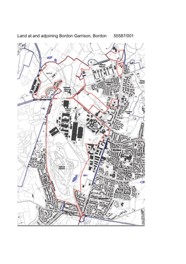 Land at and Adjoining Bordon Garrison, Bordon 55587/001