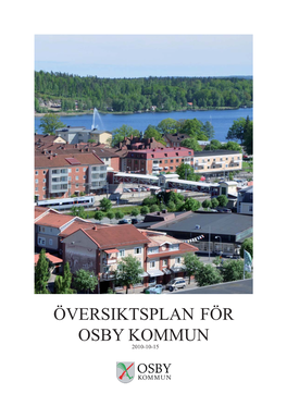 Översiktsplan För Osby Kommun 2010-10-15
