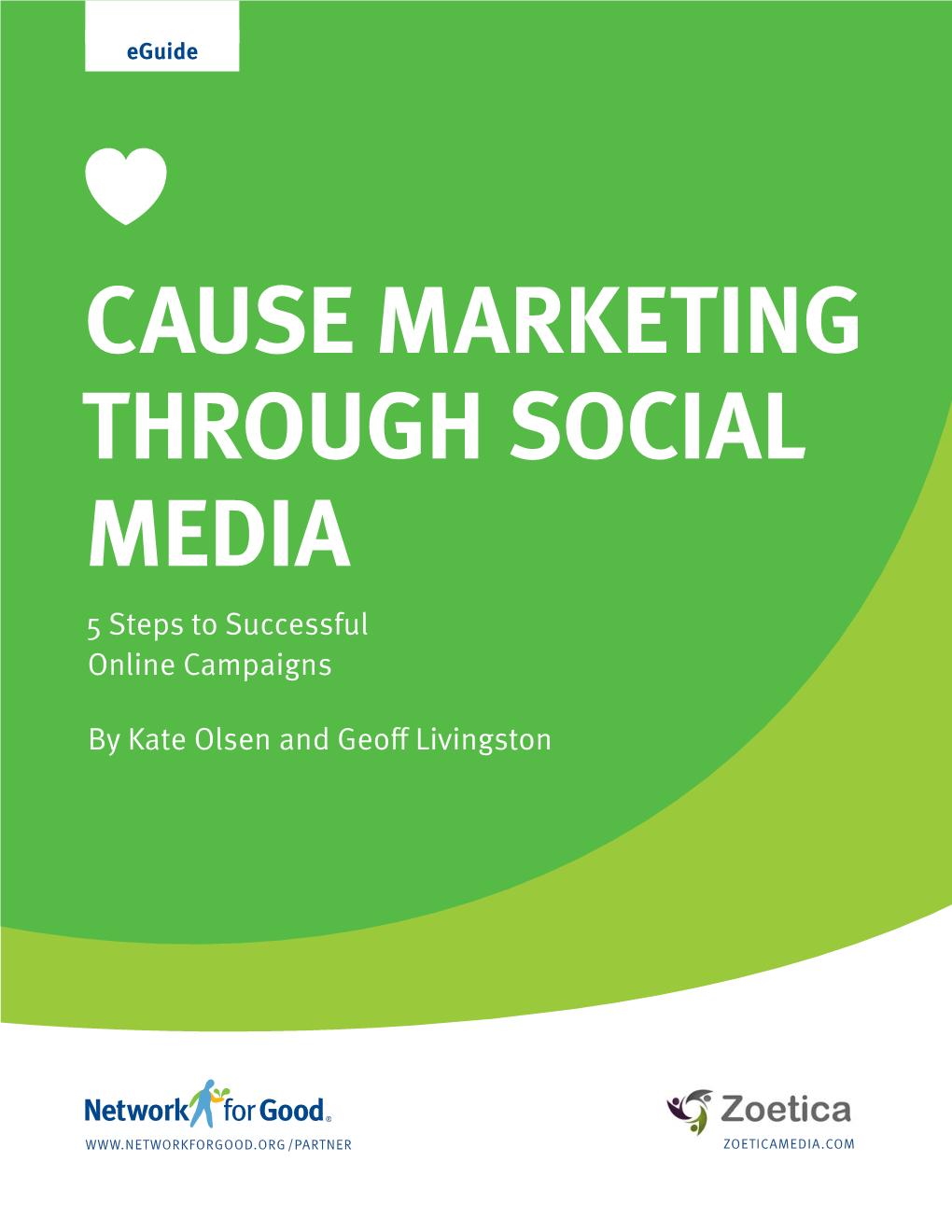CAUSE MARKETING THROUGH SOCIAL MEDIA 5 Steps to Successful Online Campaigns