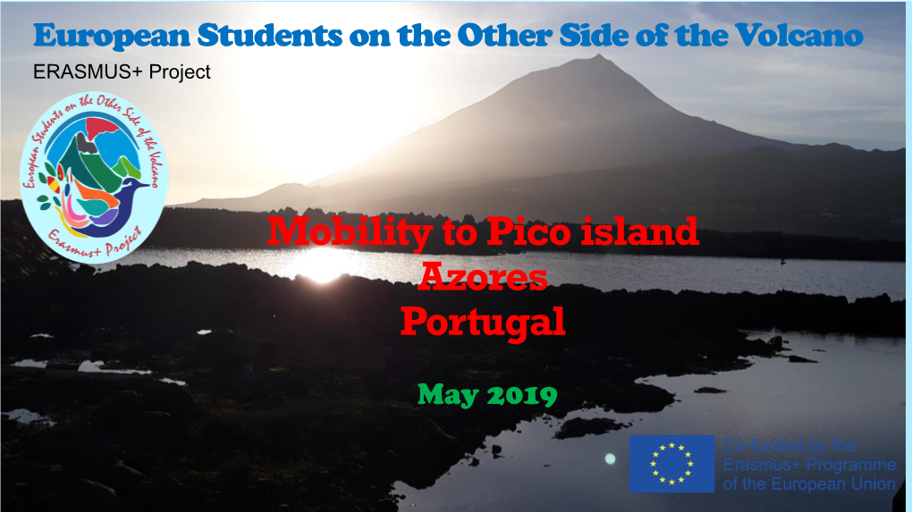 Mobility to Pico Island Azores Portugal