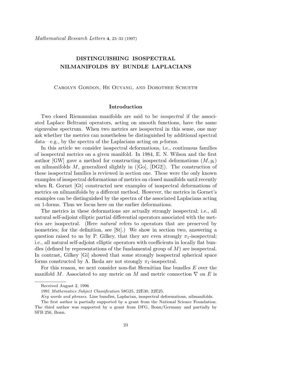 Distinguishing Isospectral Nilmanifolds by Bundle Laplacians