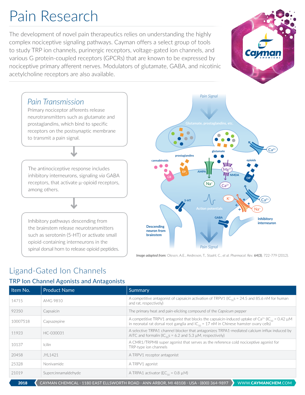 Cayman Pain Research