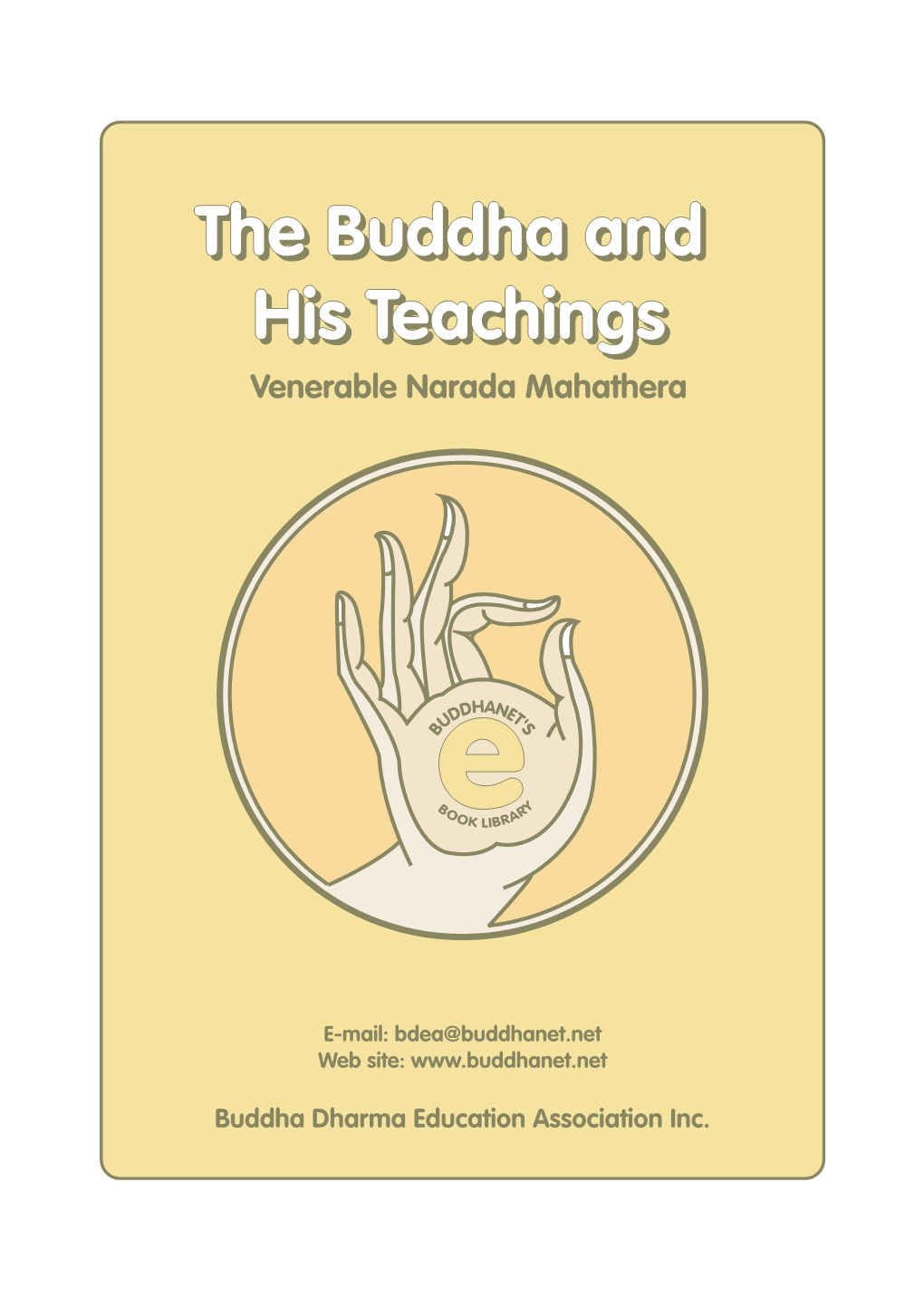 The Buddha and His Teachings