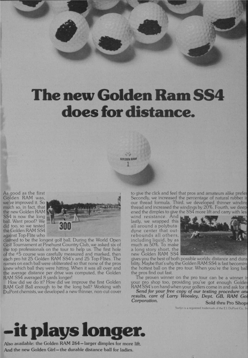 The New Golden Ram SS4 Does for Distance