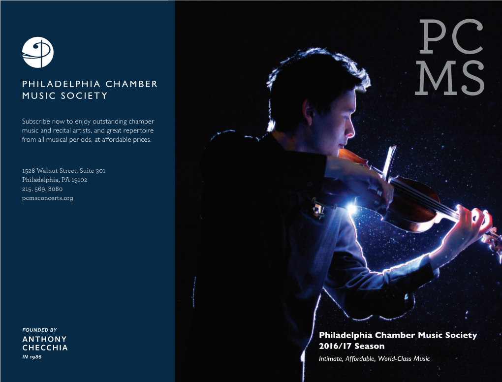 Philadelphia Chamber Music Society