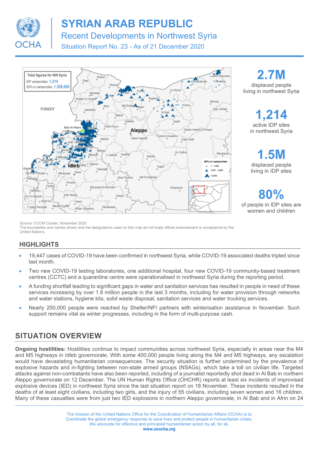 Nw Syria Sitrep23 20201221.Pdf (English)