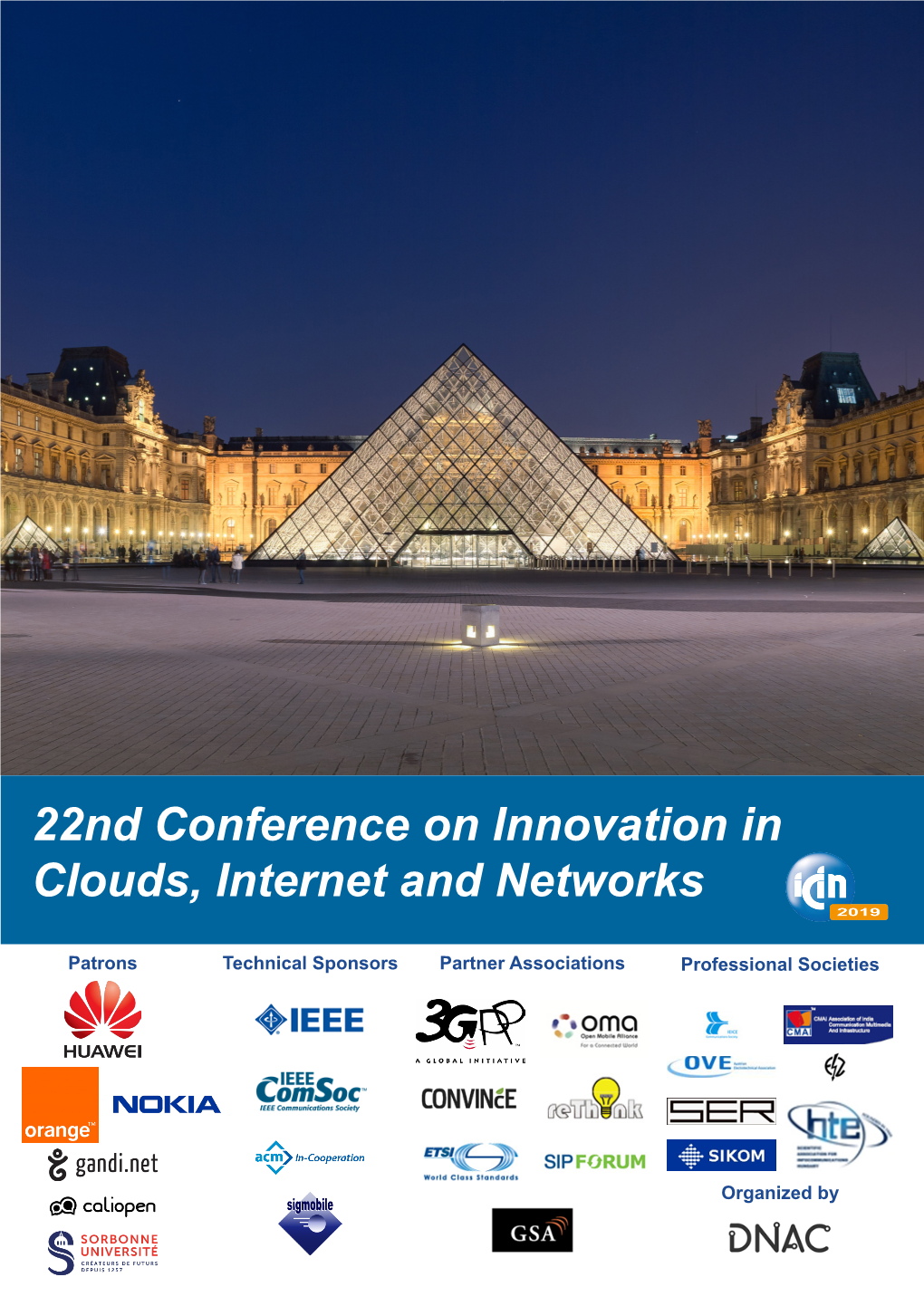 22Nd Conference on Innovation in Clouds, Internet and Networks