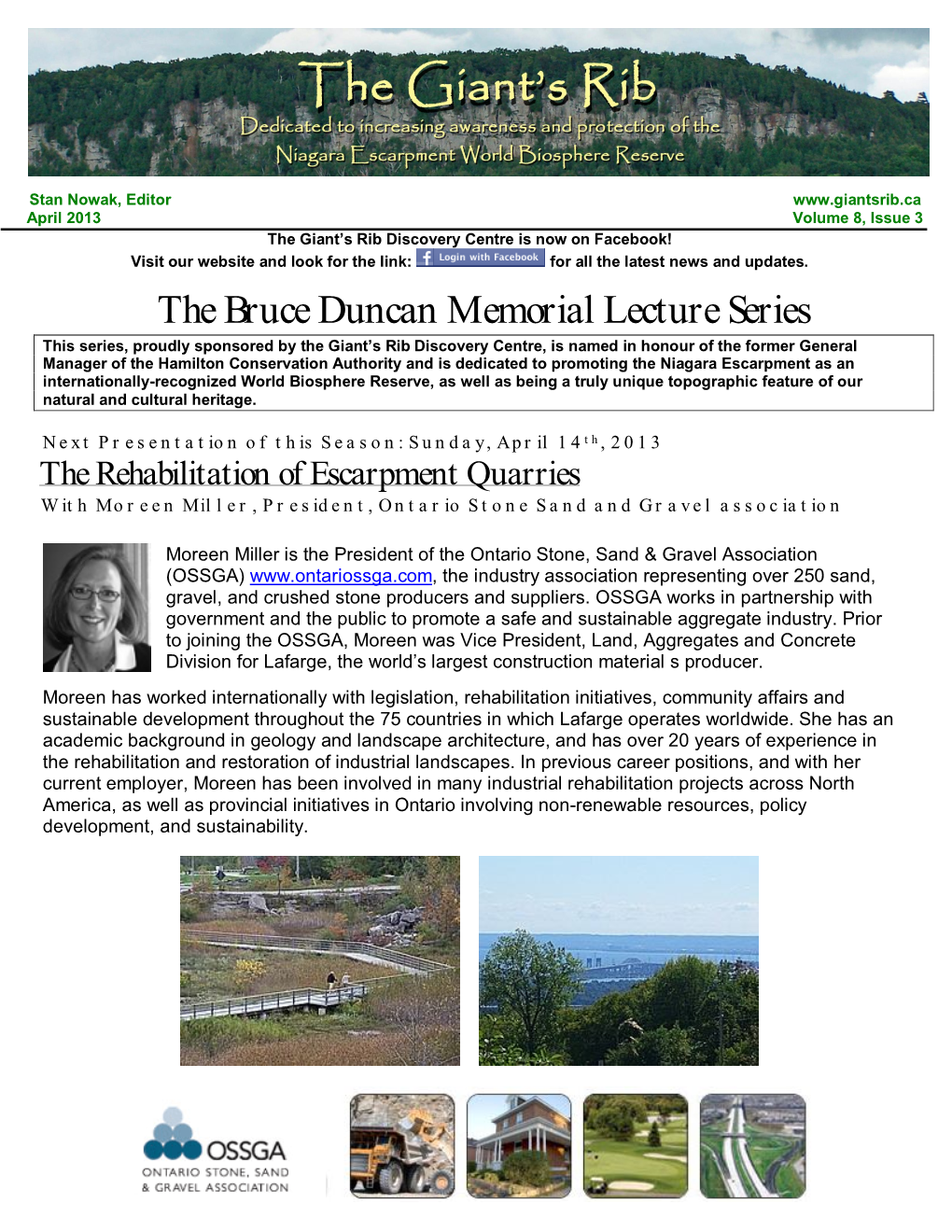 The Bruce Duncan Memorial Lecture Series