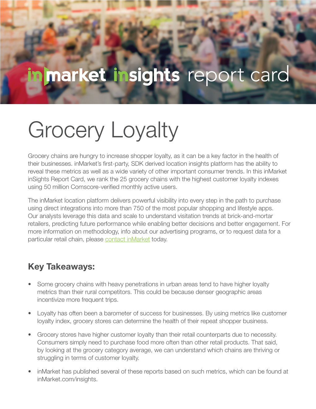 Grocery Loyalty