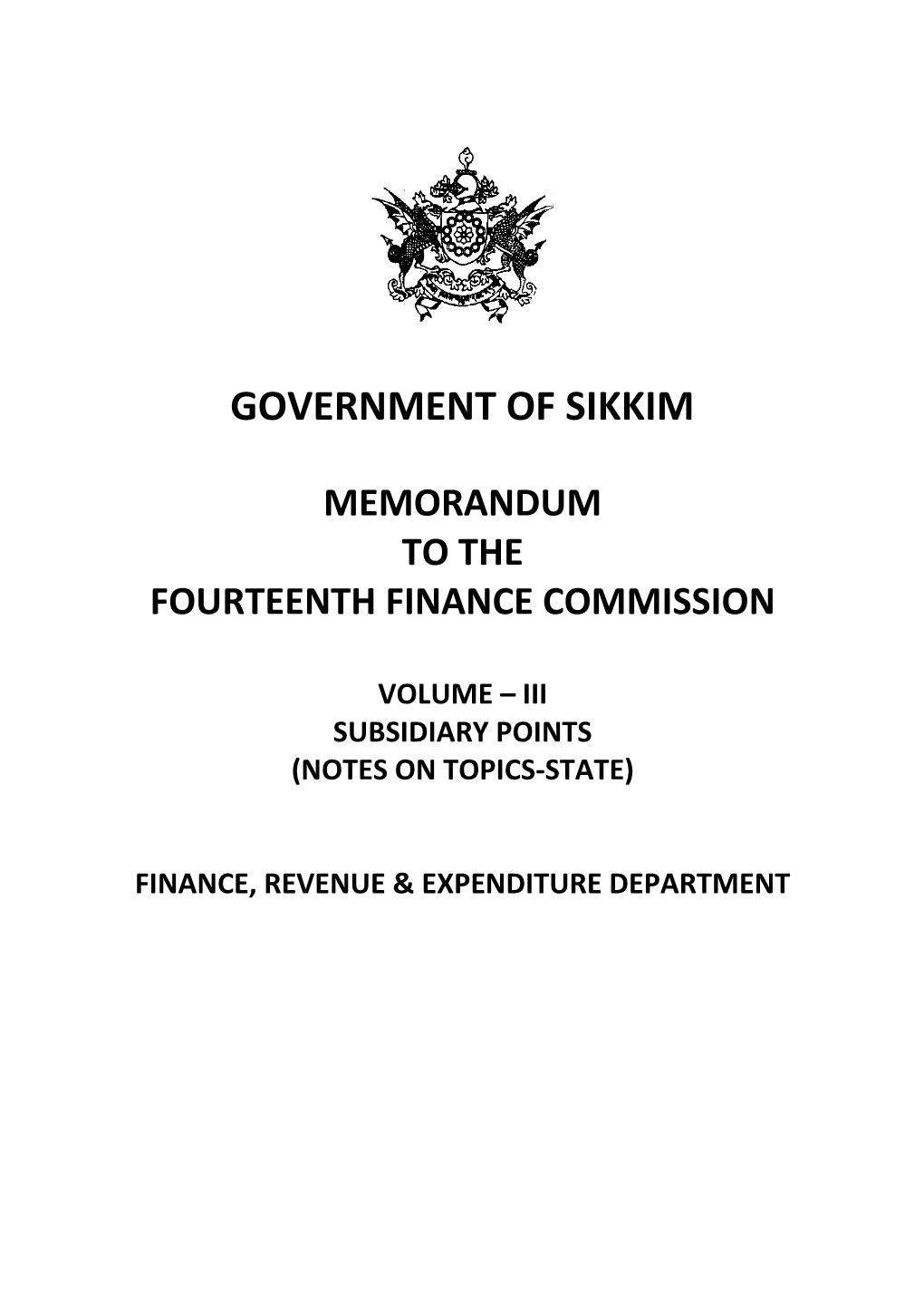 Government of Sikkim