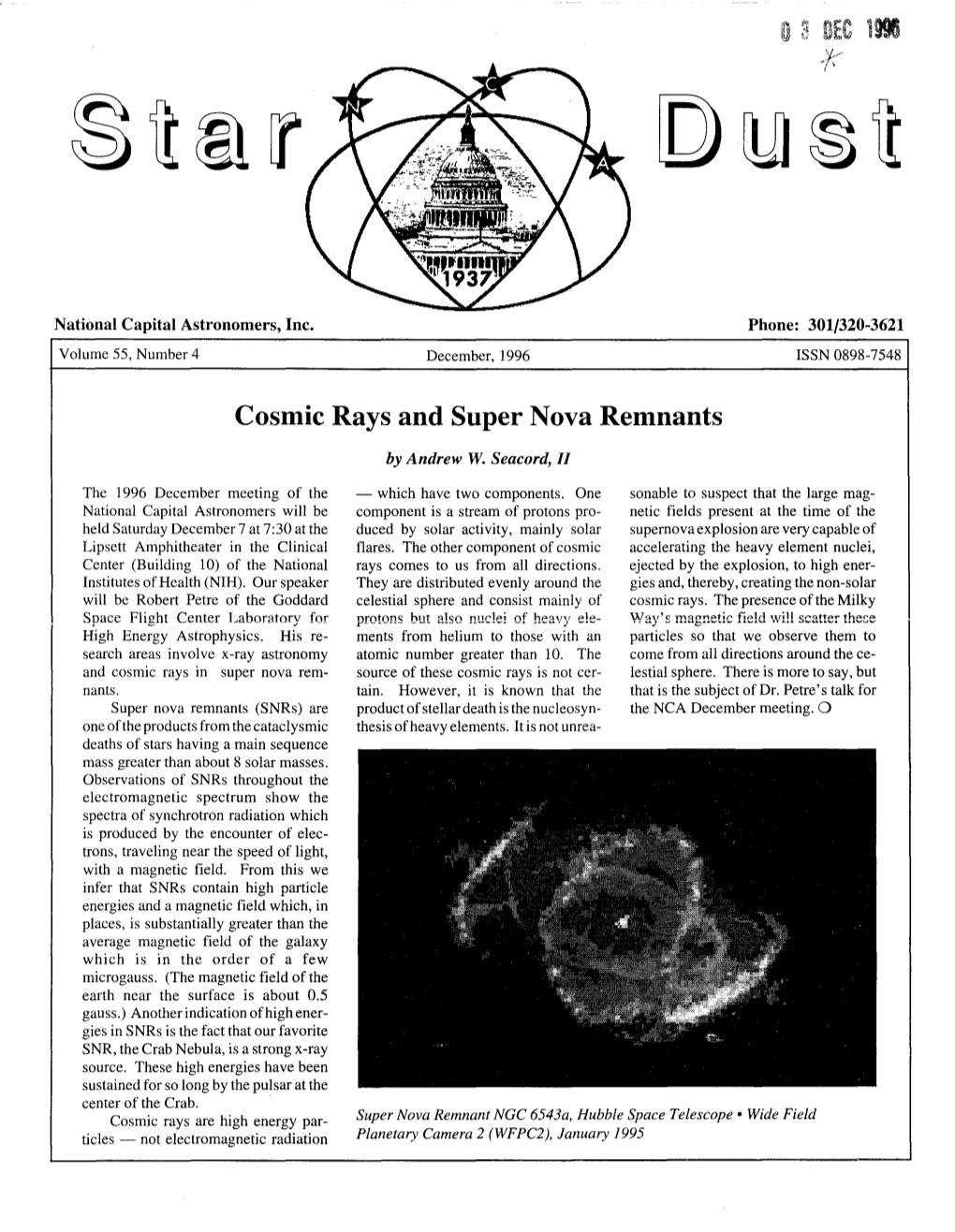 Cosmic Rays and Super Nova Remnants