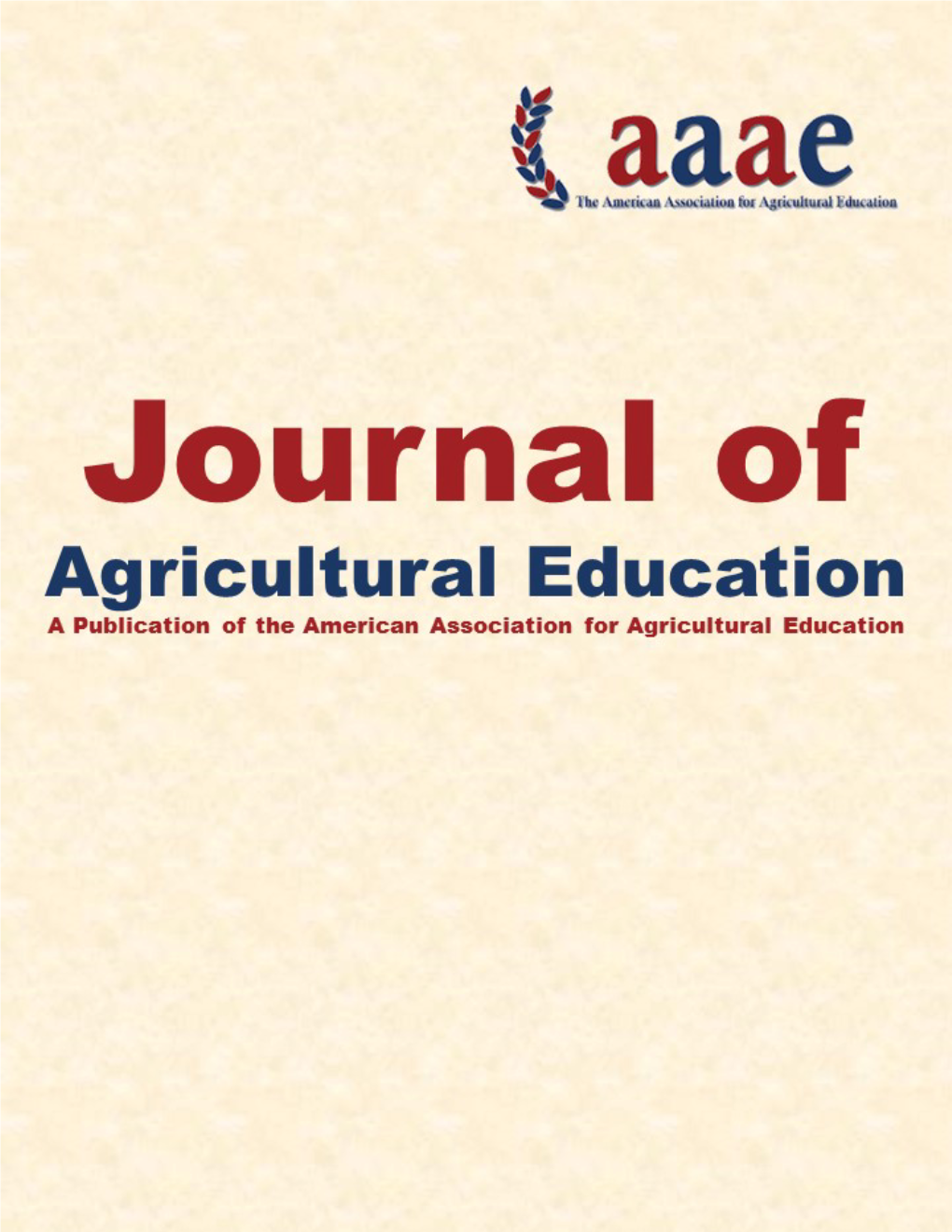 Journal of Agricultural Education 1 Volume 59, Issue 4, 2018