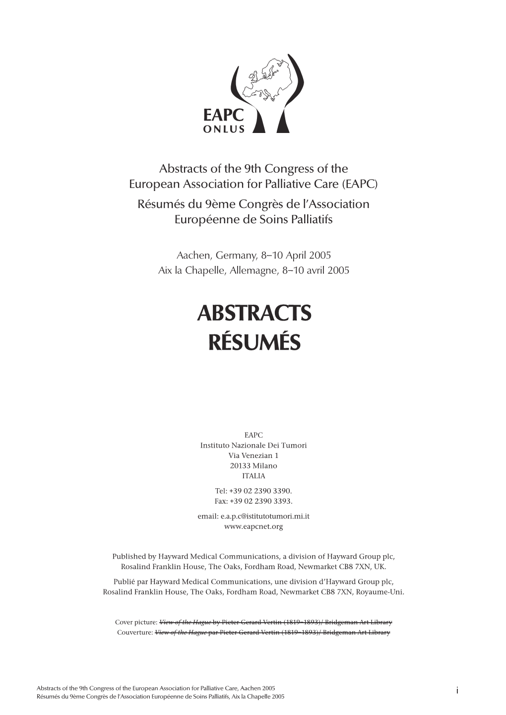 Congress Abstracts