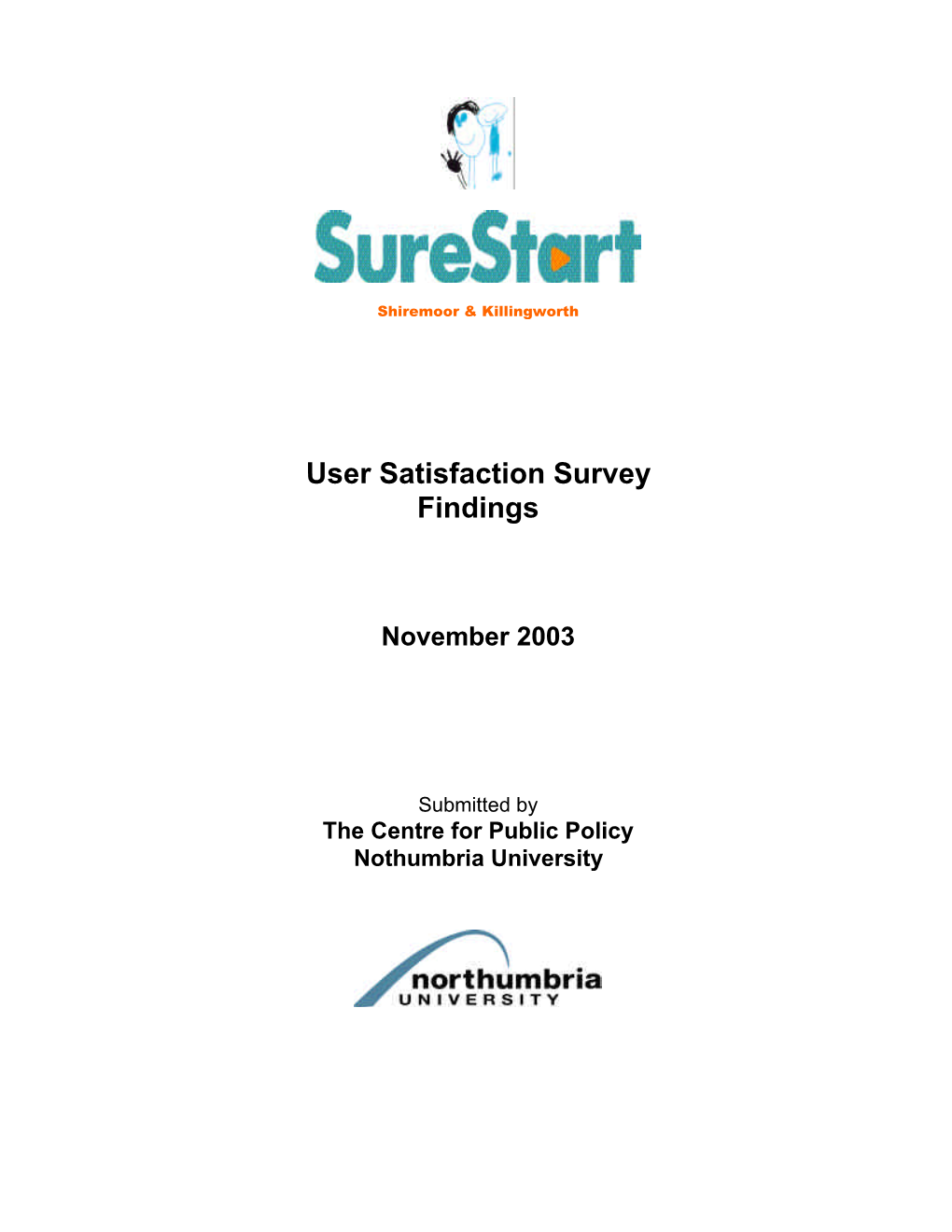 North Tyneside Shiremoor & Killingworth Customer Survey …