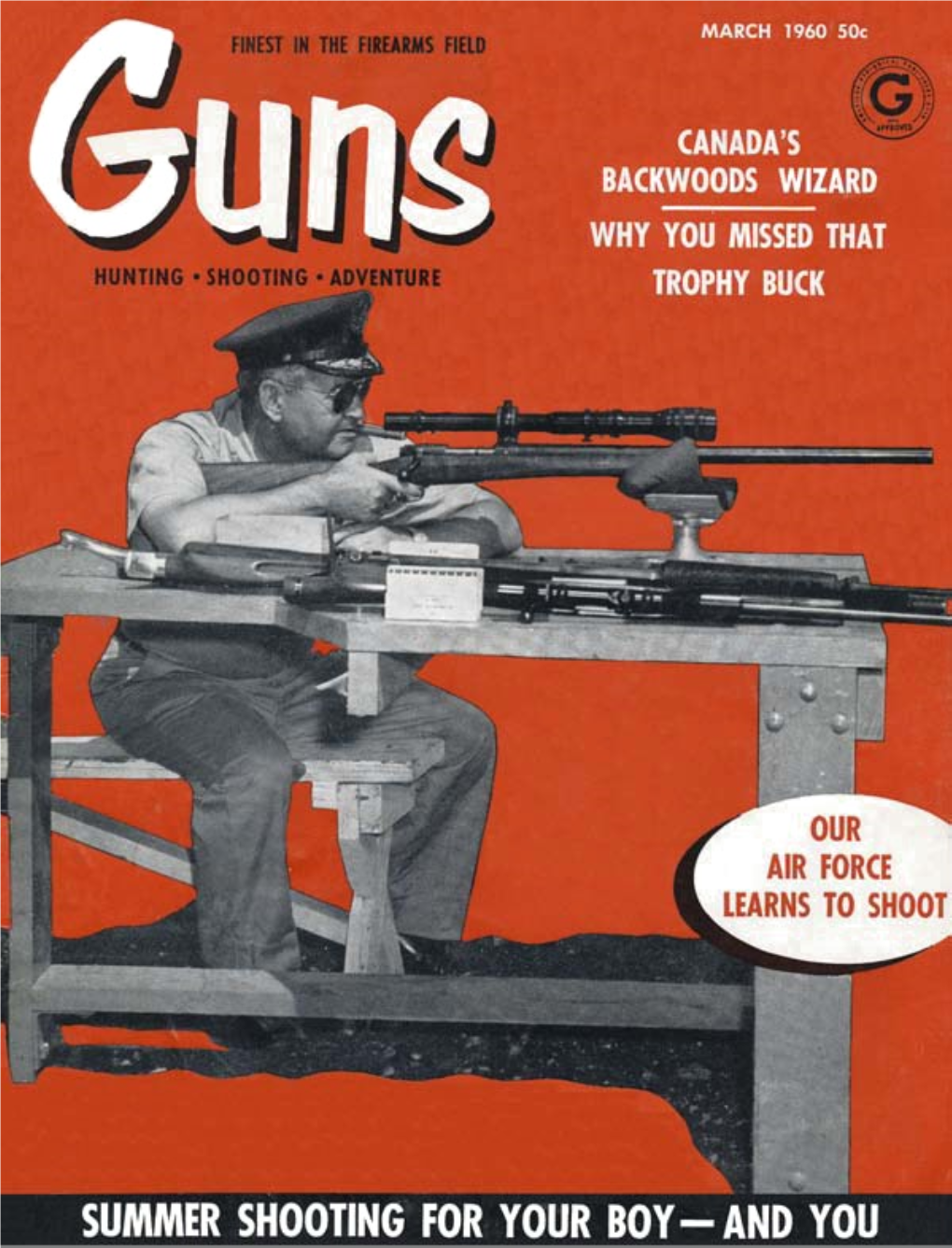 GUNS Magazine March 1960
