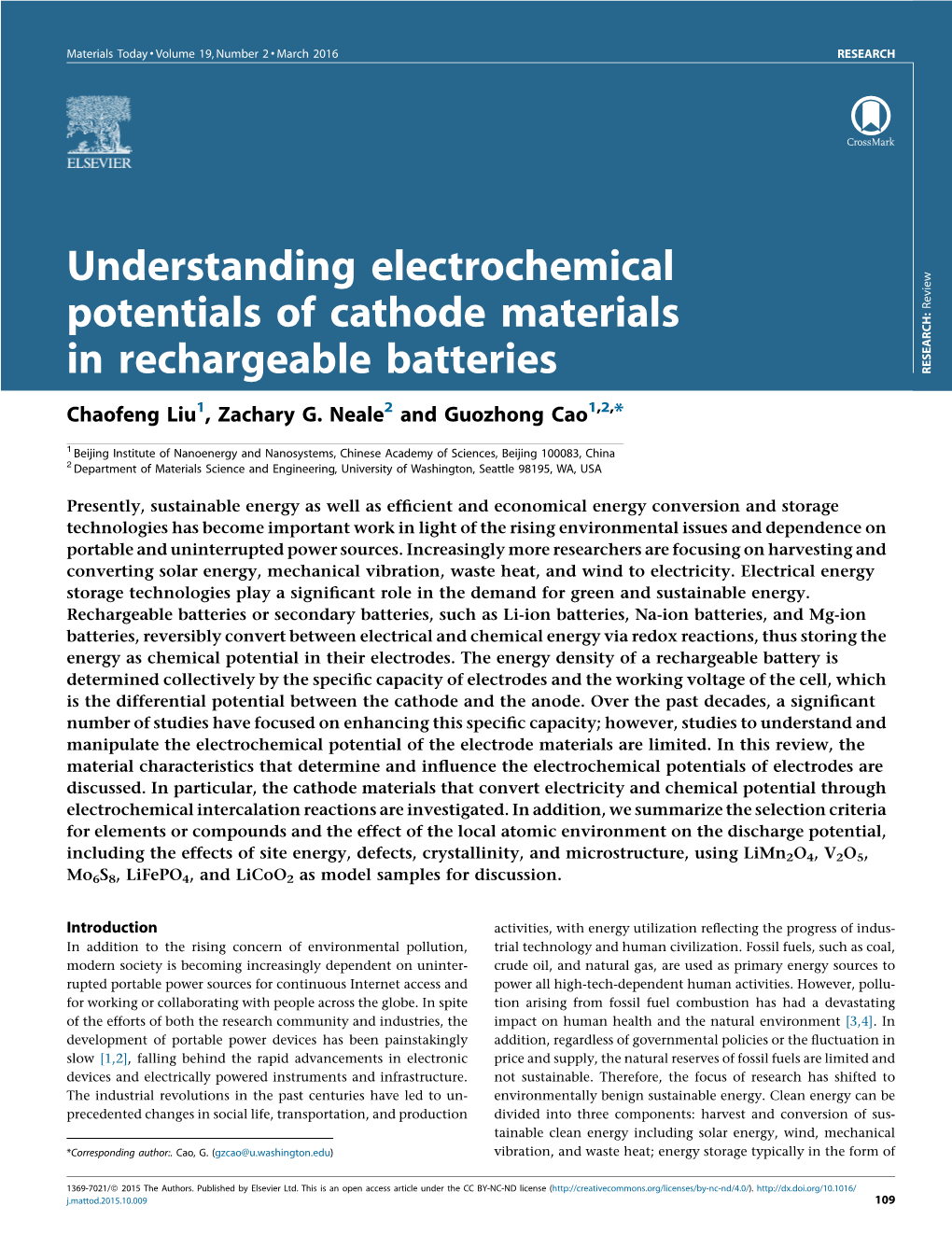 Understanding Electrochemical Potentials of Cathode Materials In